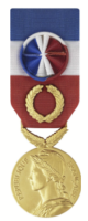 Médaille du travail<br>classe 40 ans