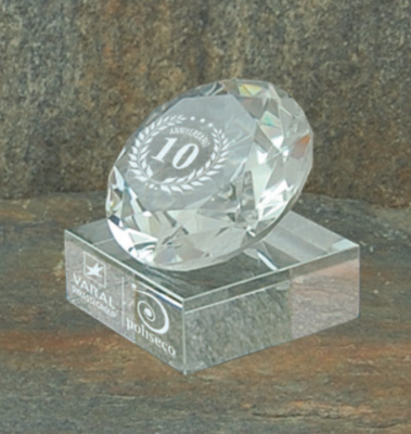 Trophée Diamant sur socle