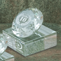 Trophée Diamant sur socle