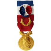 Médaille du travail<br>classe 40 ans