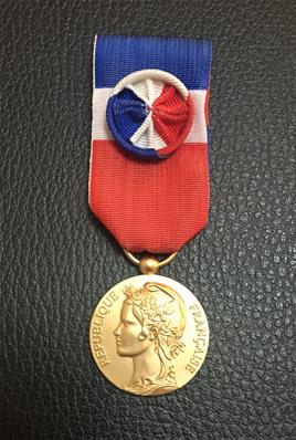 Médaille du travail<br>classe 30 ans